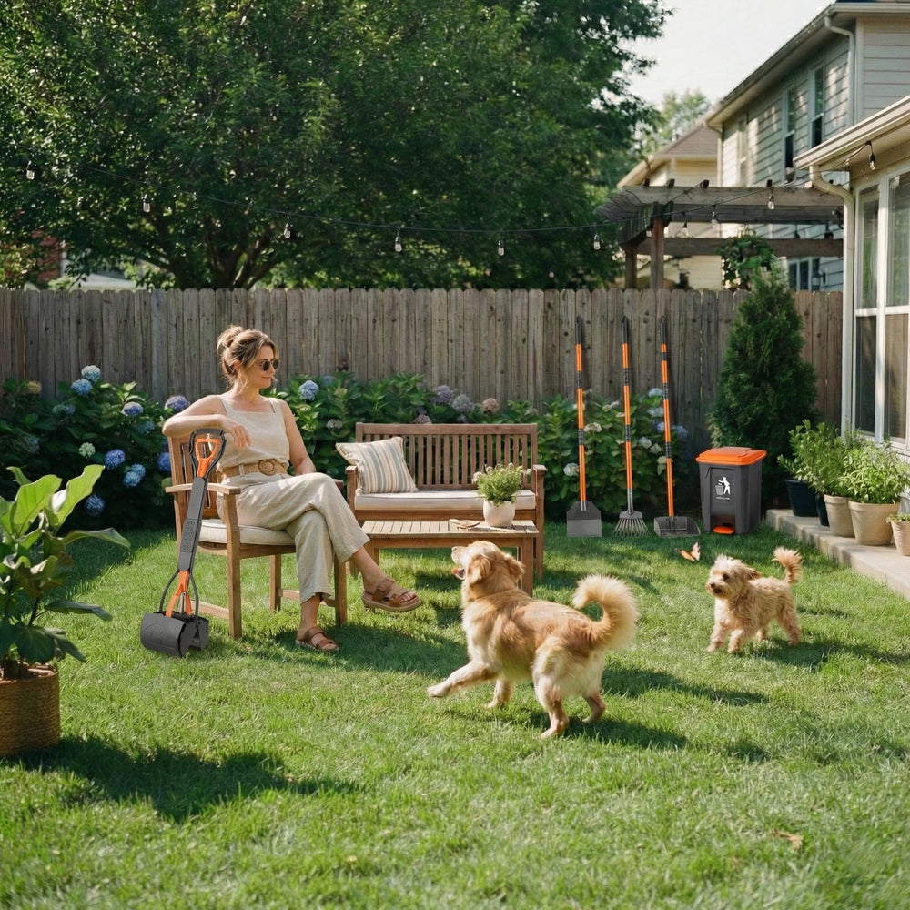 HUZSV bright color design adds visibility and style to yard tasks