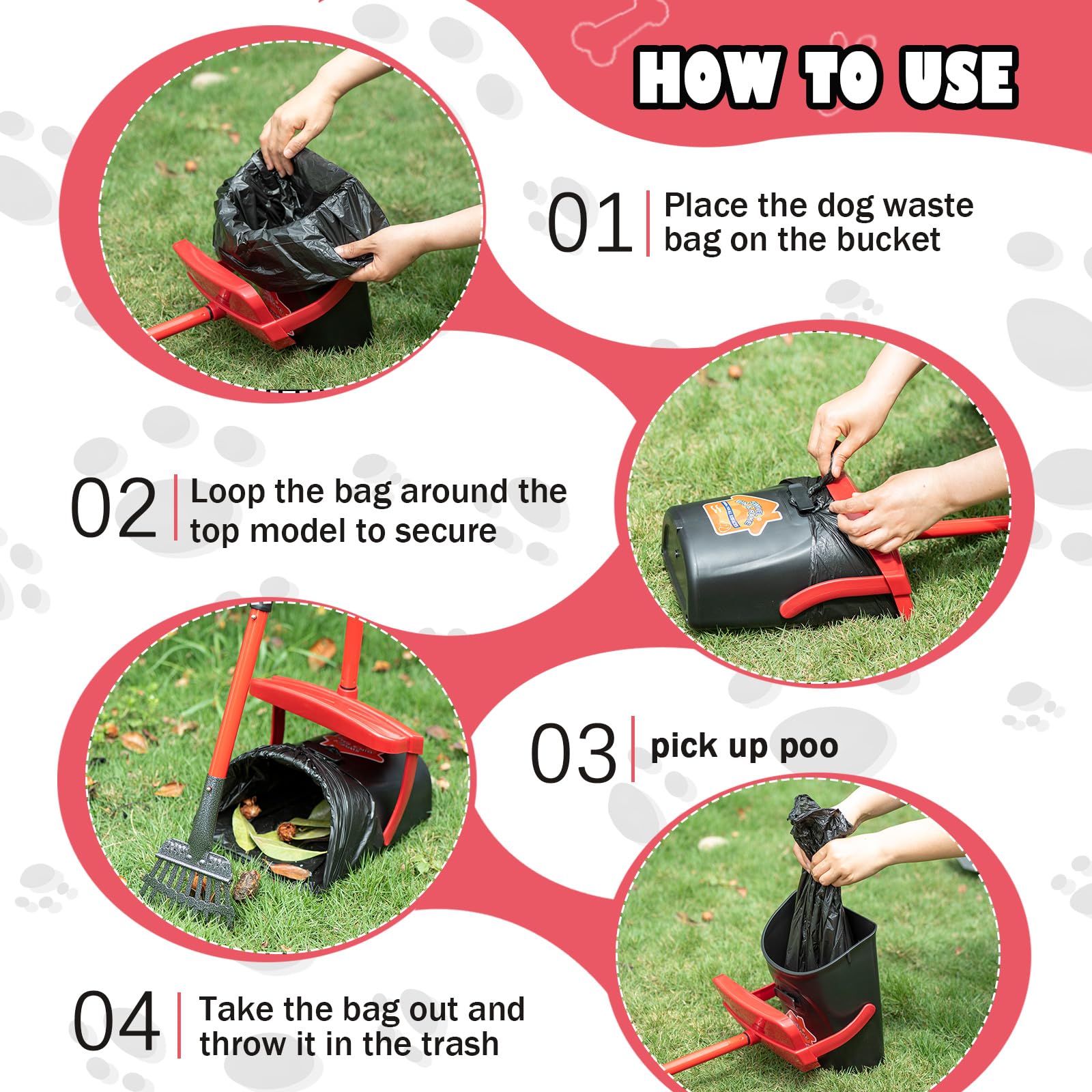HUZSV odorless, leak-proof bin keeps smells contained outdoors.