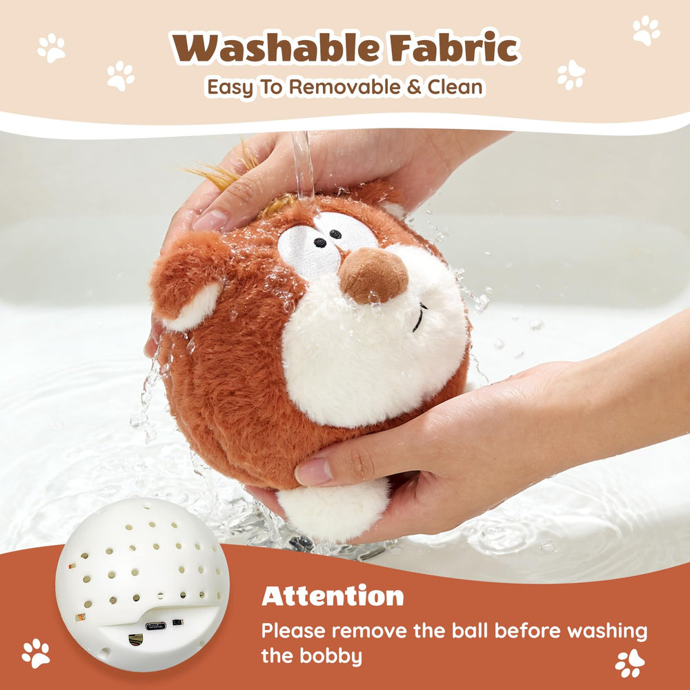 HVUATQ motion sensor dog toy automatically powers down to save energy