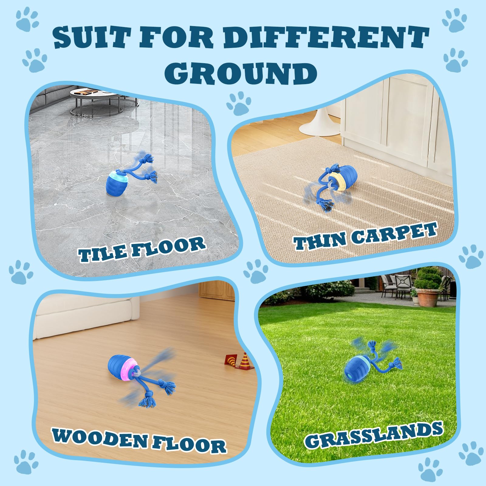 HVUATQ interactive ball small-dog friendly automatic movement for engaging sessions.