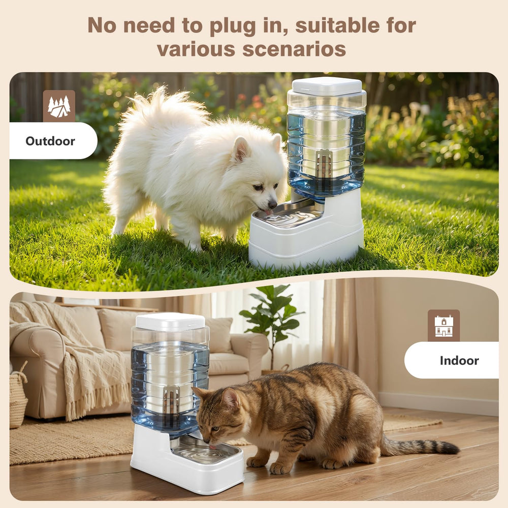 HWONMTE ideal for vacations or workdays to keep pets hydrated