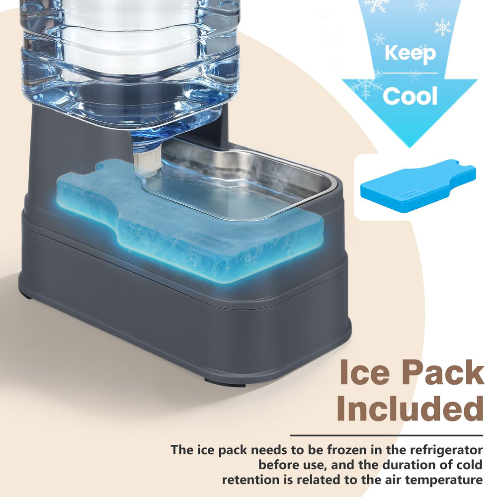 HWONMTE gravity-fed design ensures automatic refilling during busy days.