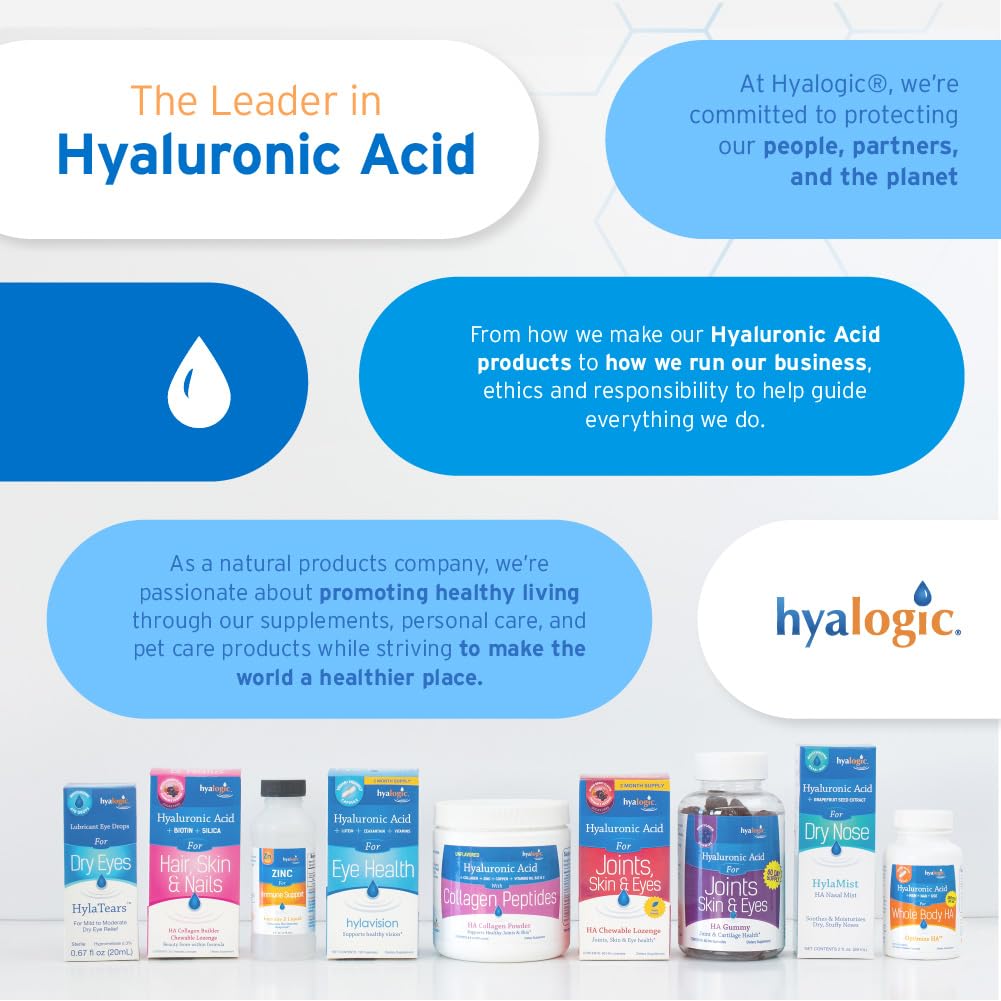 Hyalogic HyaFlex Pro packaging shows USA-made quality and premium ingredients