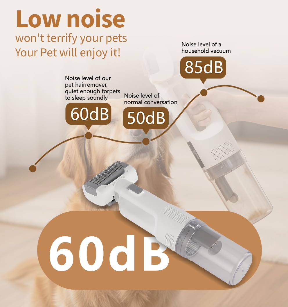 Hychipet rechargeable 2200mAh battery powers cordless grooming on the go.