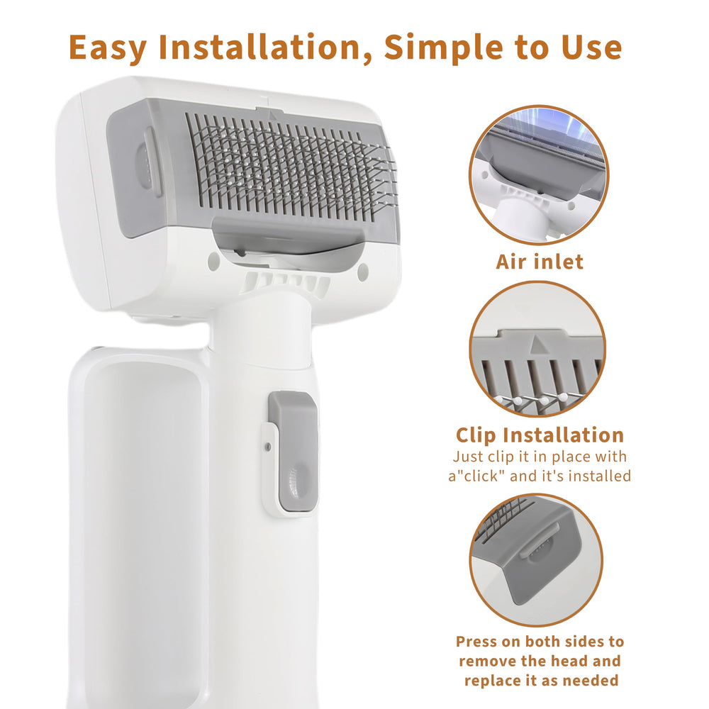 Hychipet washable HEPA filter keeps suction strong and easy to maintain.