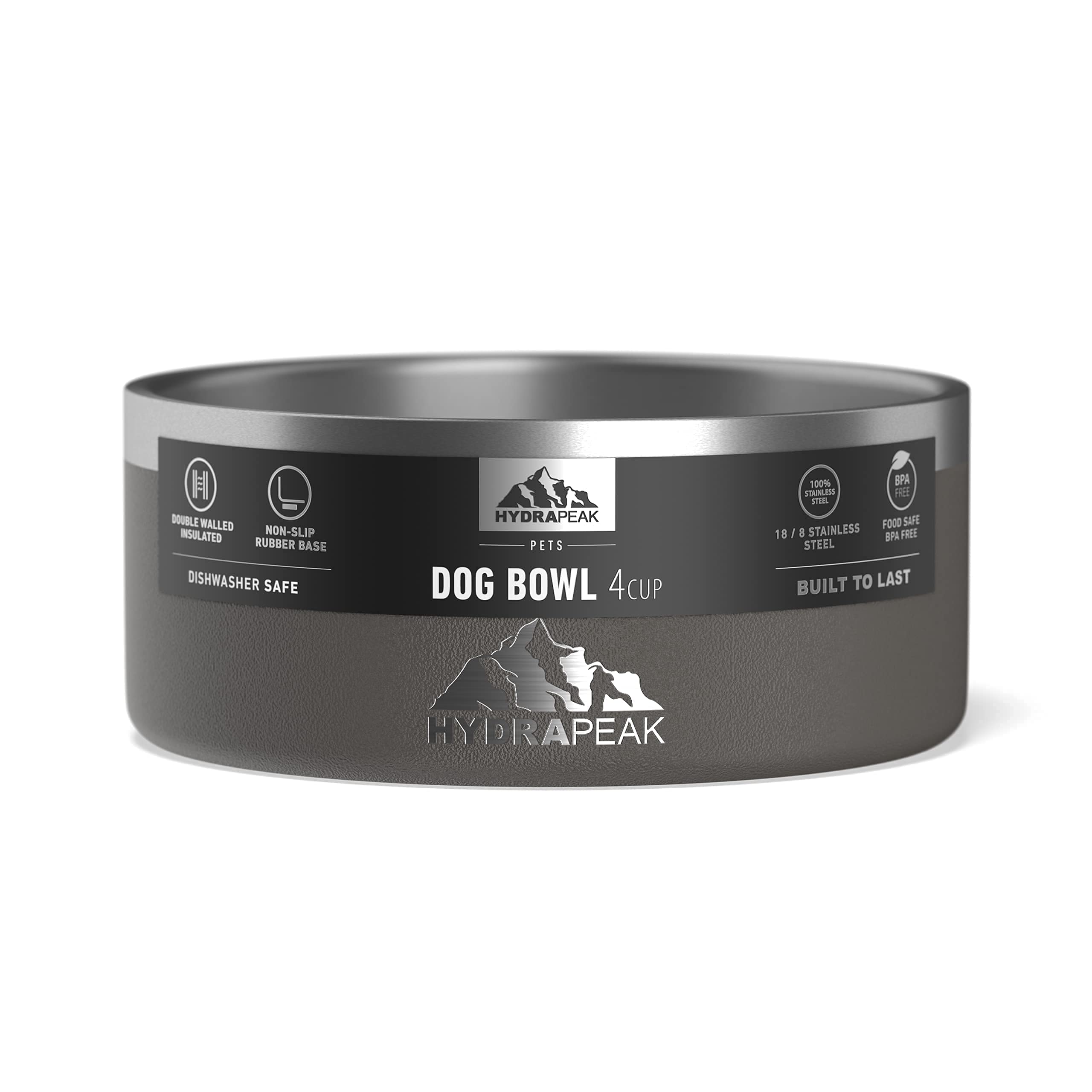 Hydrapeak insulated dog bowl keeps water cold for longer