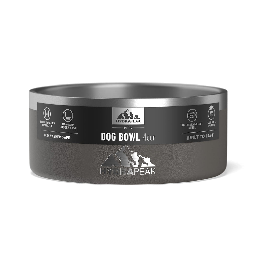 Hydrapeak insulated dog bowl keeps water cold for longer