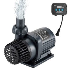 hygger 1060GPH quiet pump with controller for steady aquarium return flow