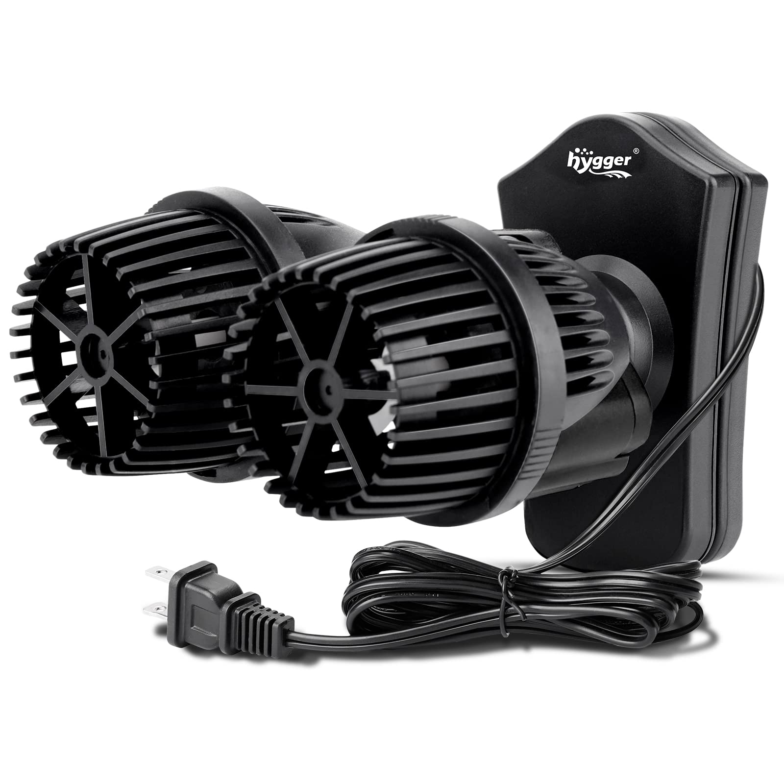 Hygger 2100GPH double head wave maker front view for strong, even tank circulation