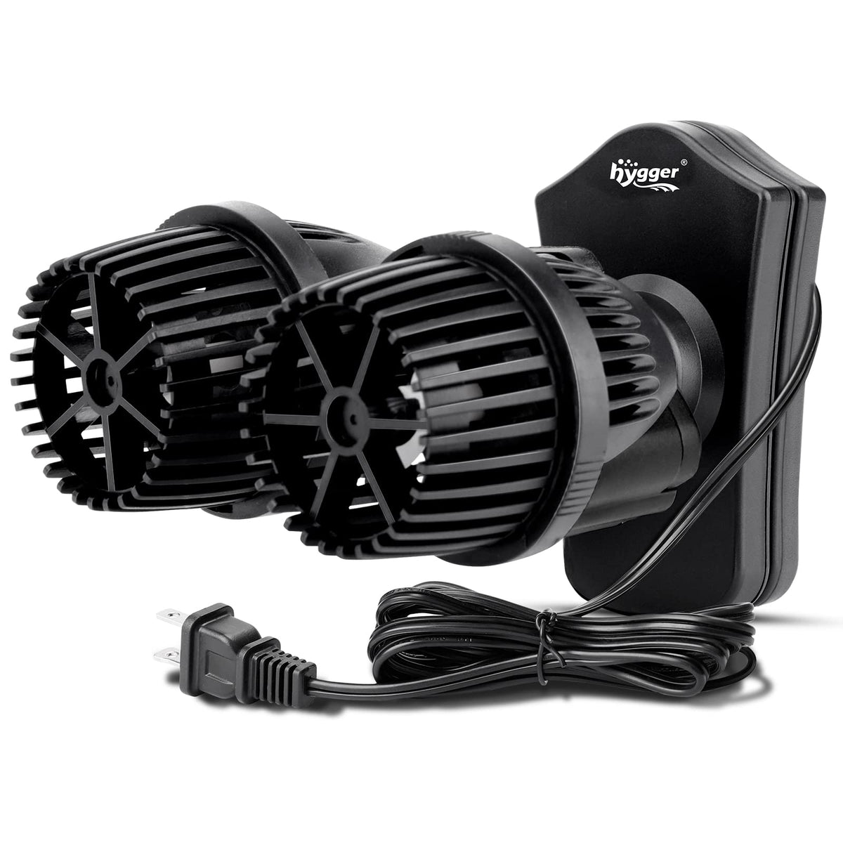 Hygger 2100GPH double head wave maker front view for strong, even tank circulation