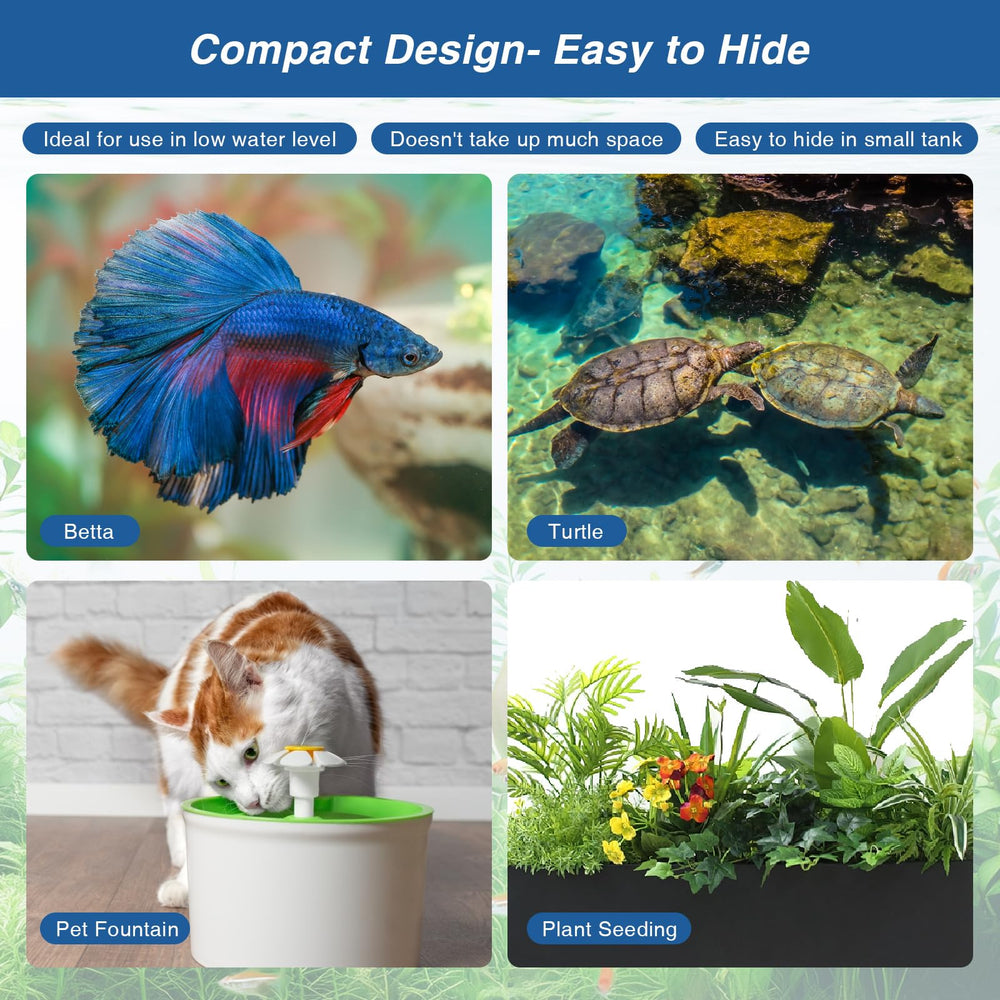 Hygger 50W heater suitable for freshwater and seawater setups