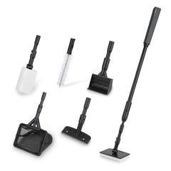 Hygger 6-in-1 cleaning tool with extendable handle for deep tanks