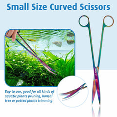 hygger 6-in-1 straight tweezers ready for gentle planting in tanks