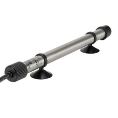 hygger 802 titanium heater rod closeup shows durable heating element for reliable aquarium warmth.