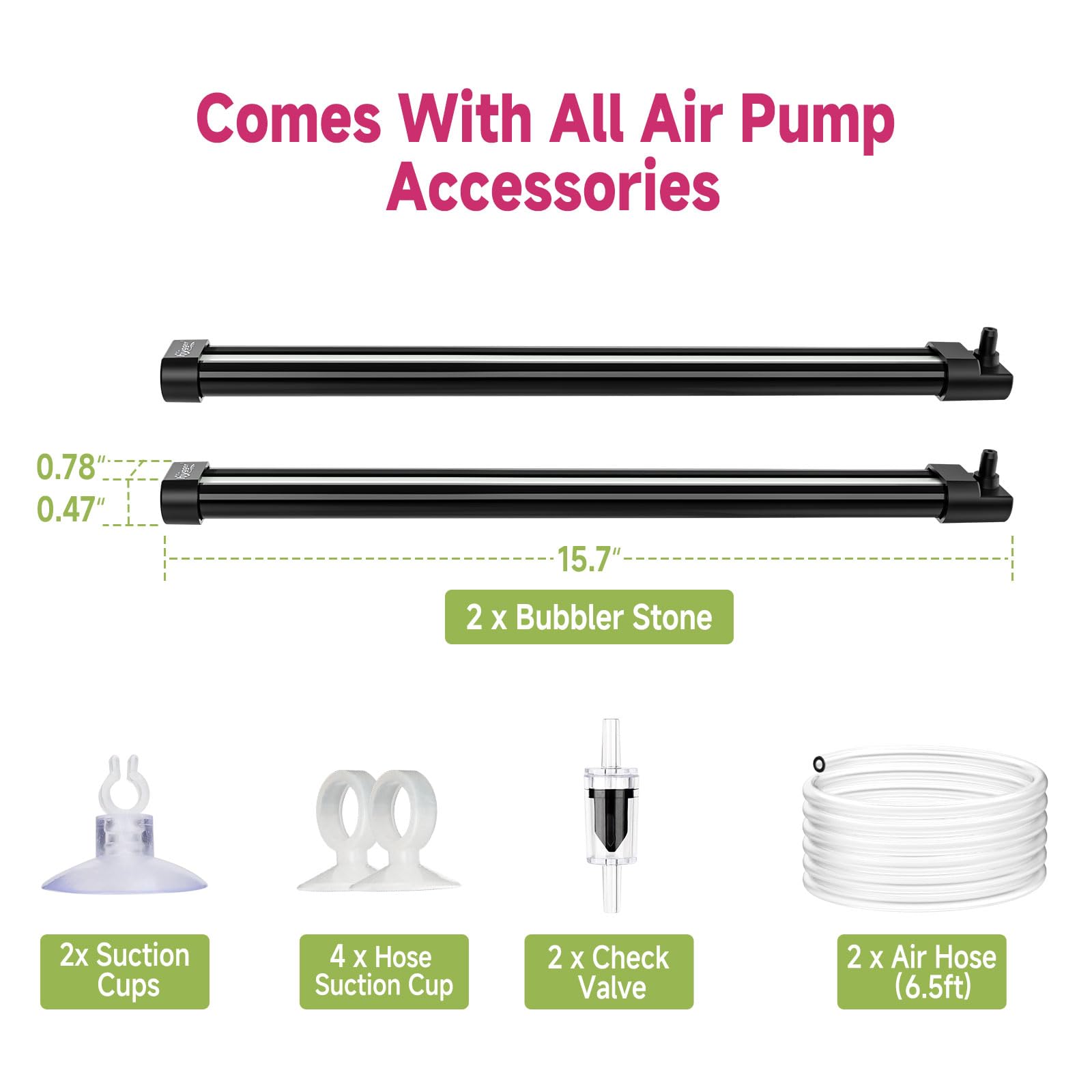 Hygger accessories included for fast, complete setup