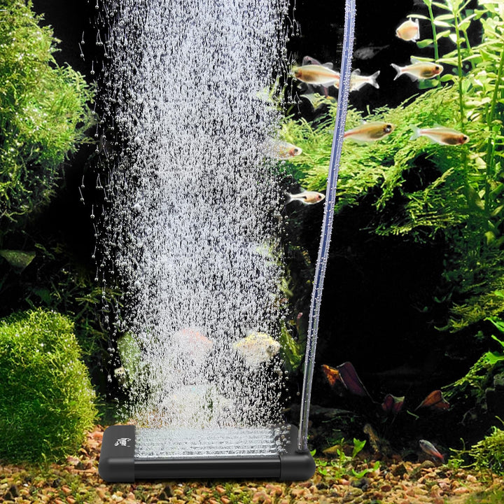 Hygger air stone releasing dense bubbles for higher dissolved oxygen