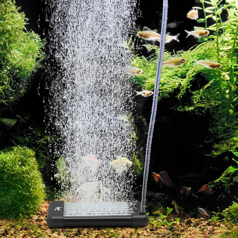 Hygger air stone releasing dense bubbles for higher dissolved oxygen