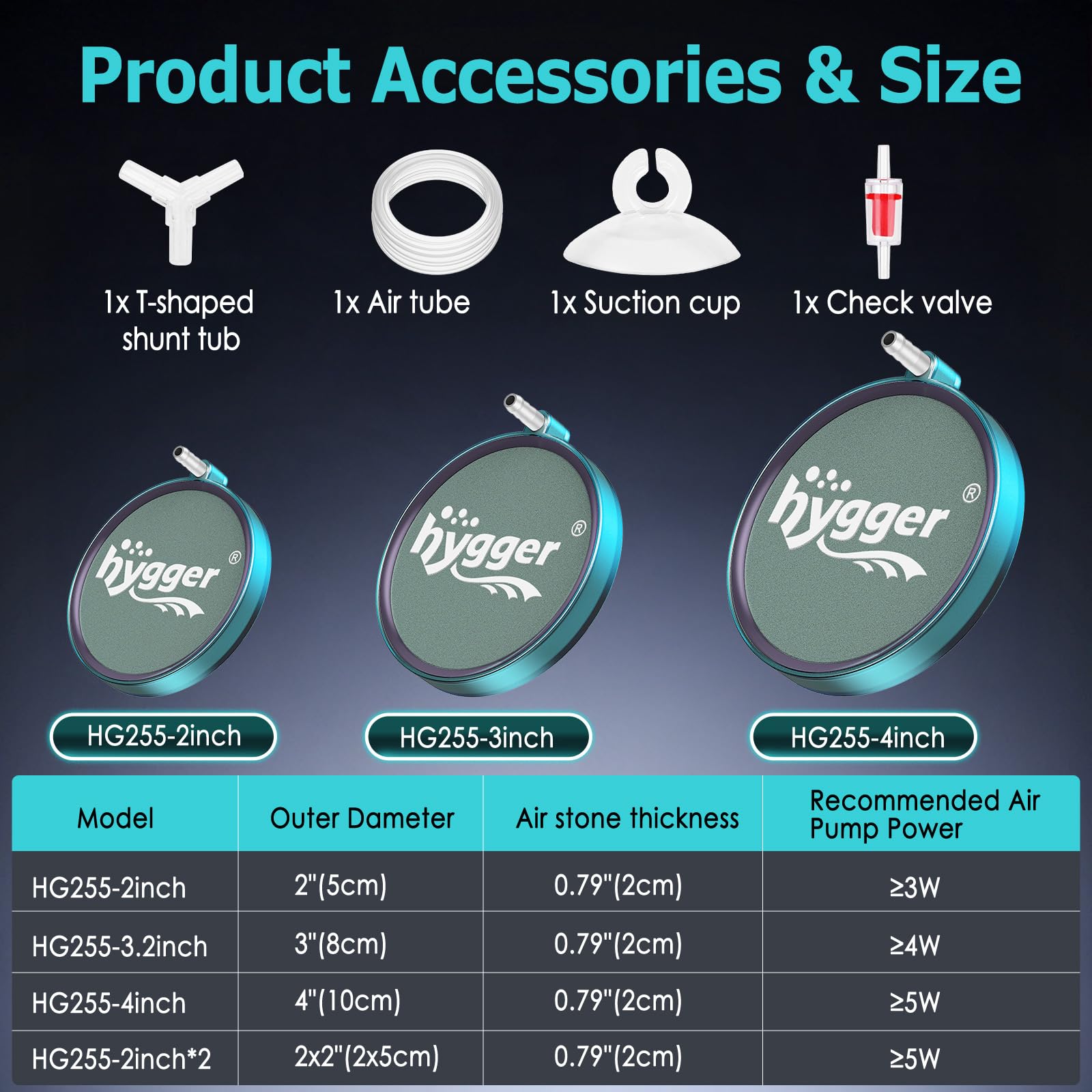 Quiet operation with low noise for night-time aquarium enjoyment.