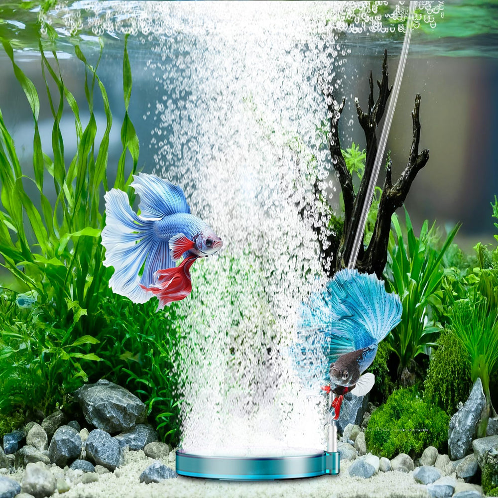 Hygger kit includes air stone and tubing for easy aquarium aeration setup.