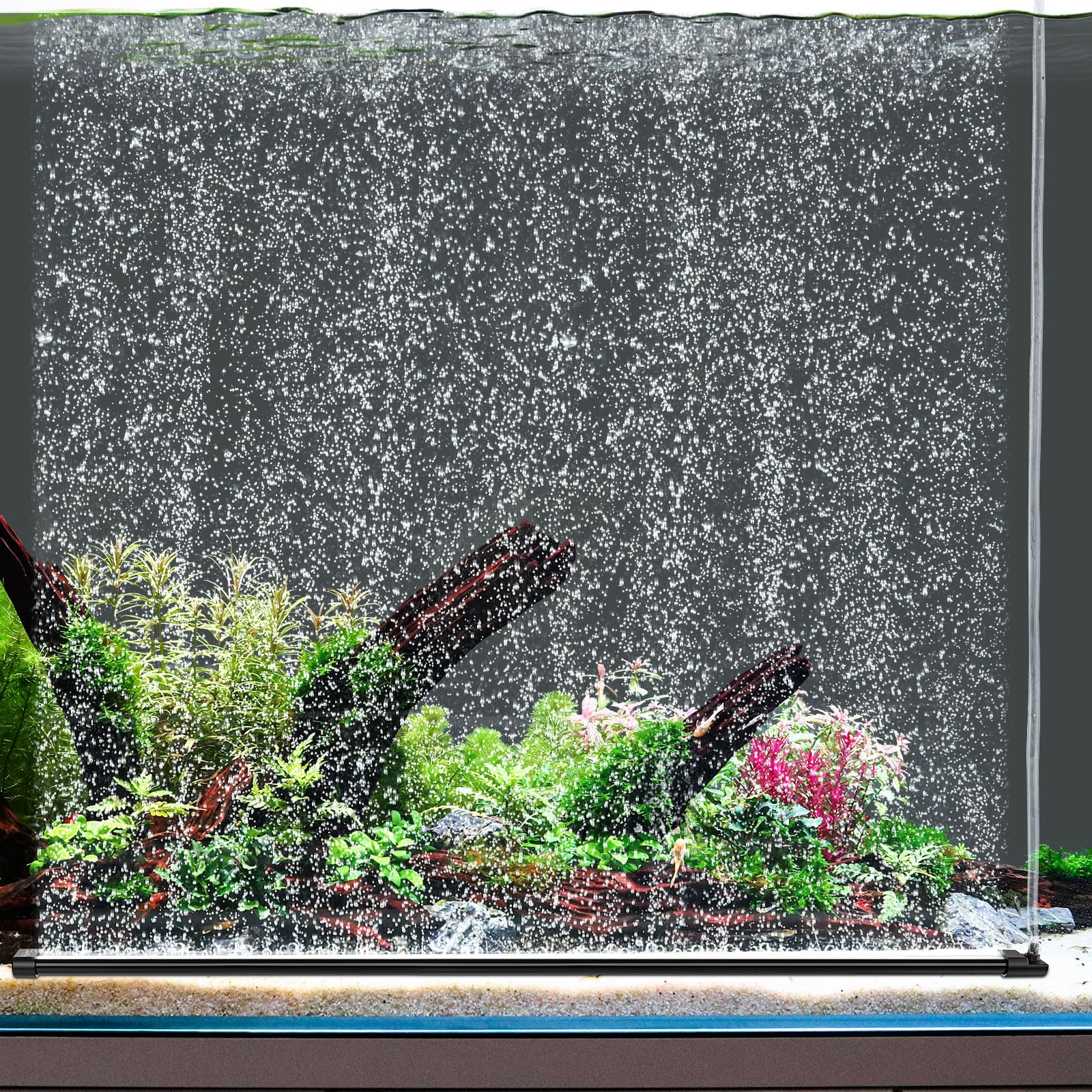 Hygger aquarium bubble curtain wall dense bubbles for better aeration