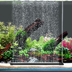 Hygger Bubble Curtain Wall in an aquarium shows aeration and visual texture.