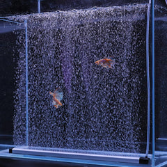 Hygger aquarium bubble strip 16-9 inch creates an even bubble wall for large tanks.