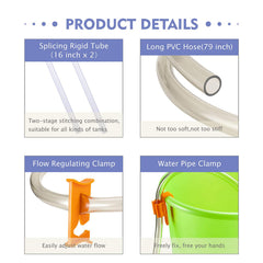 Hygger extension tubes adapting to different tank sizes