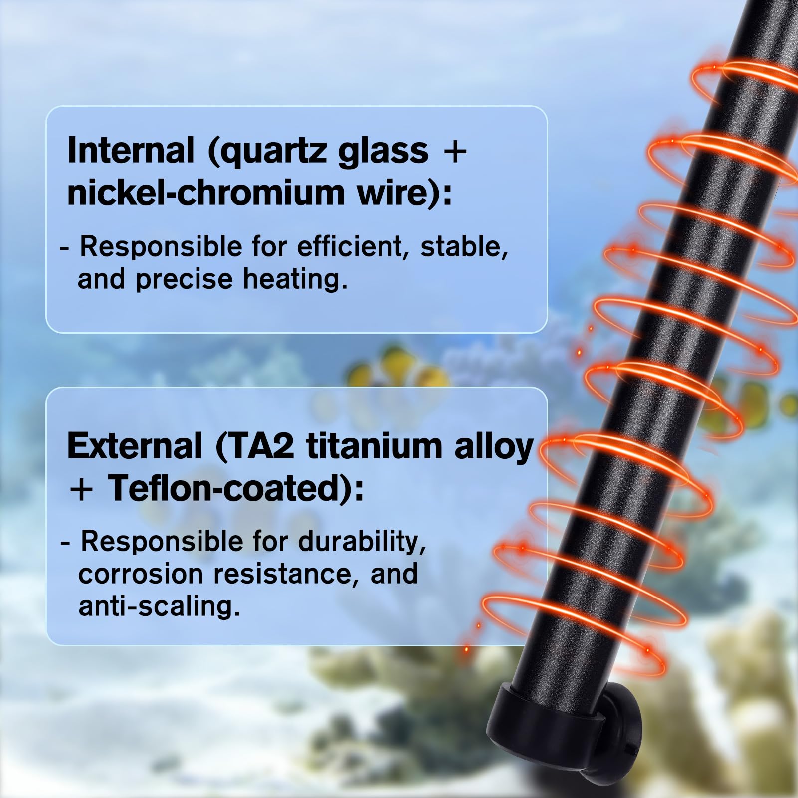 hygger aquarium heater leakage protection helps prevent spills