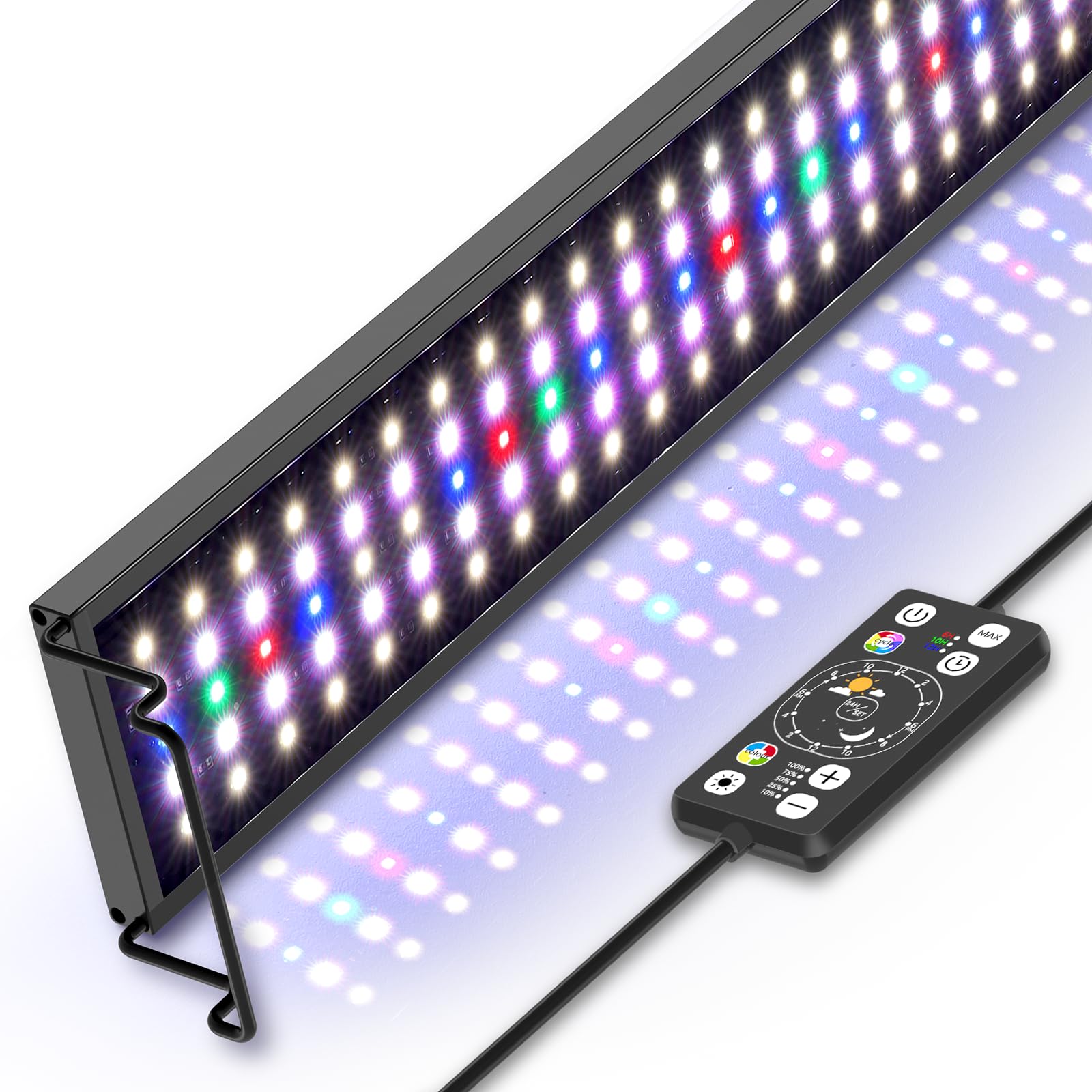 Hygger aluminum shell improves heat dissipation for LEDs