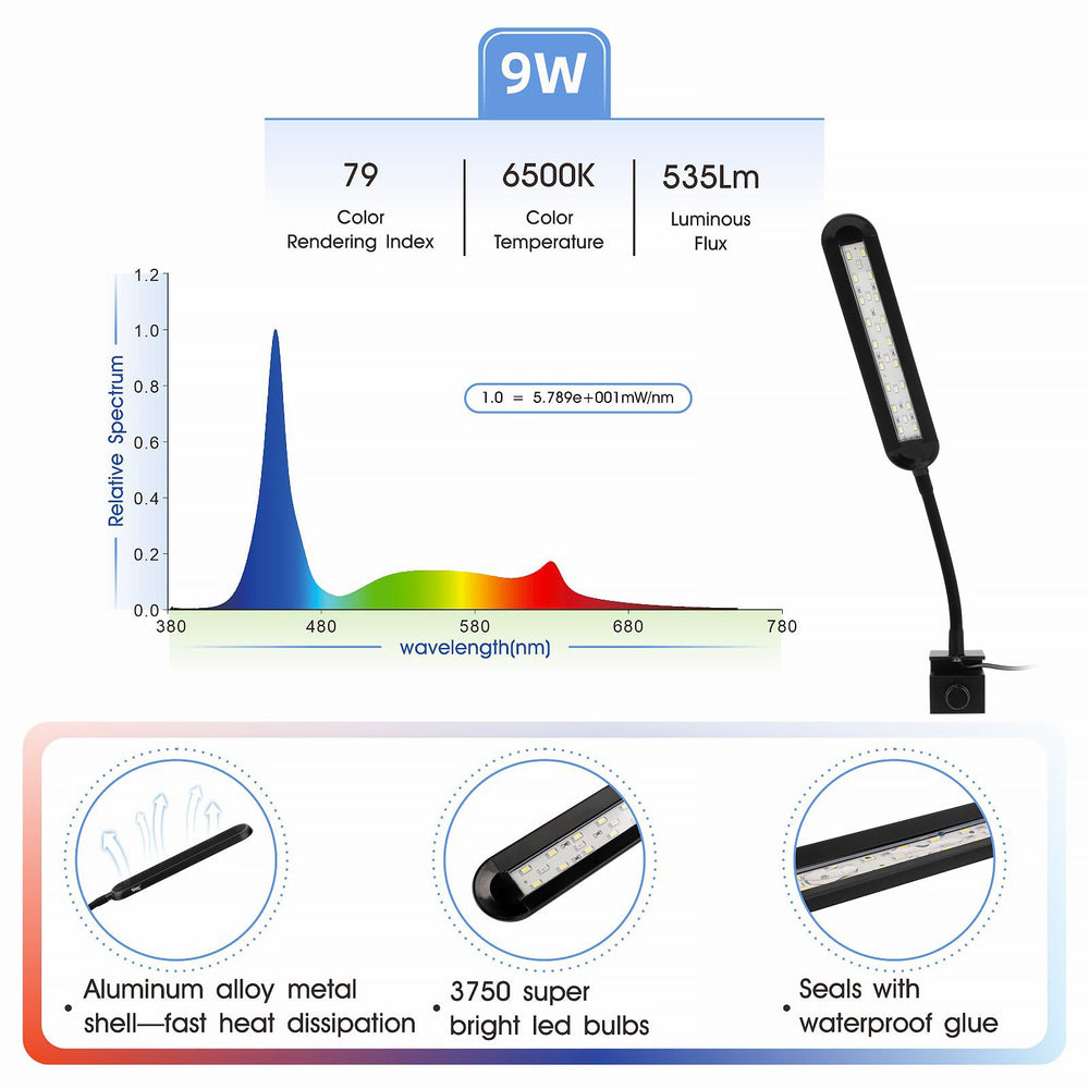 Hygger timer and memory function ensures consistent day-night cycles automatically.