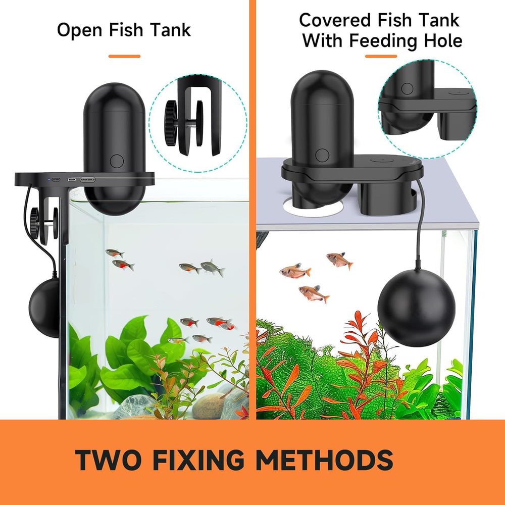 Hygger moisture-proof design keeps food fresh between feeds