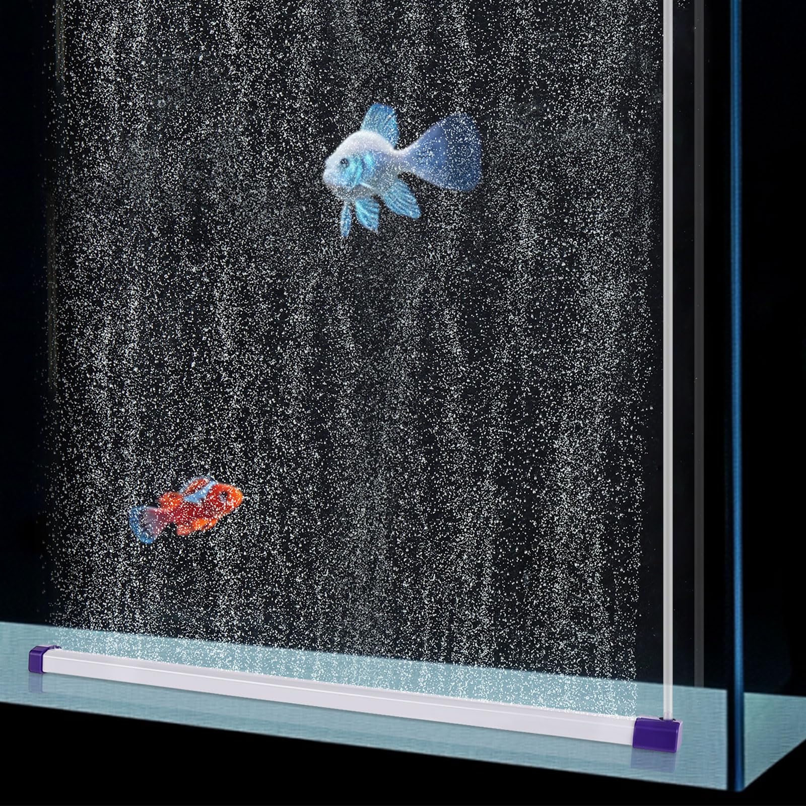 Hygger bubble bar 21.7-inch long creates even oxygen distribution for larger tanks.