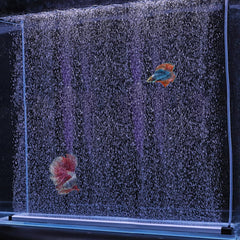 hygger 27.5-inch bubble strip creates a shimmering wall in your aquarium