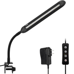 Hygger clip-on aquarium light with adjustable angle for precise tank illumination.