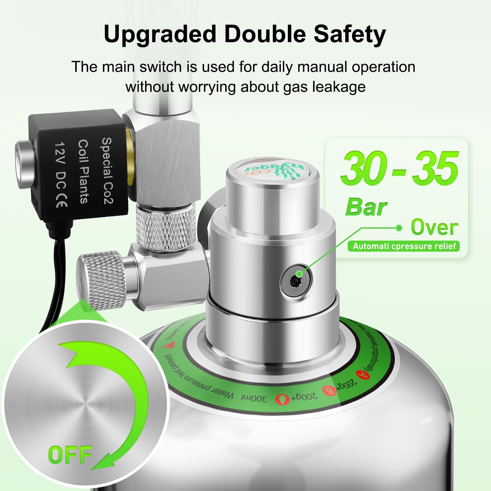 Hygger CO2 2L bottle assembly highlights a DIY-friendly kit.