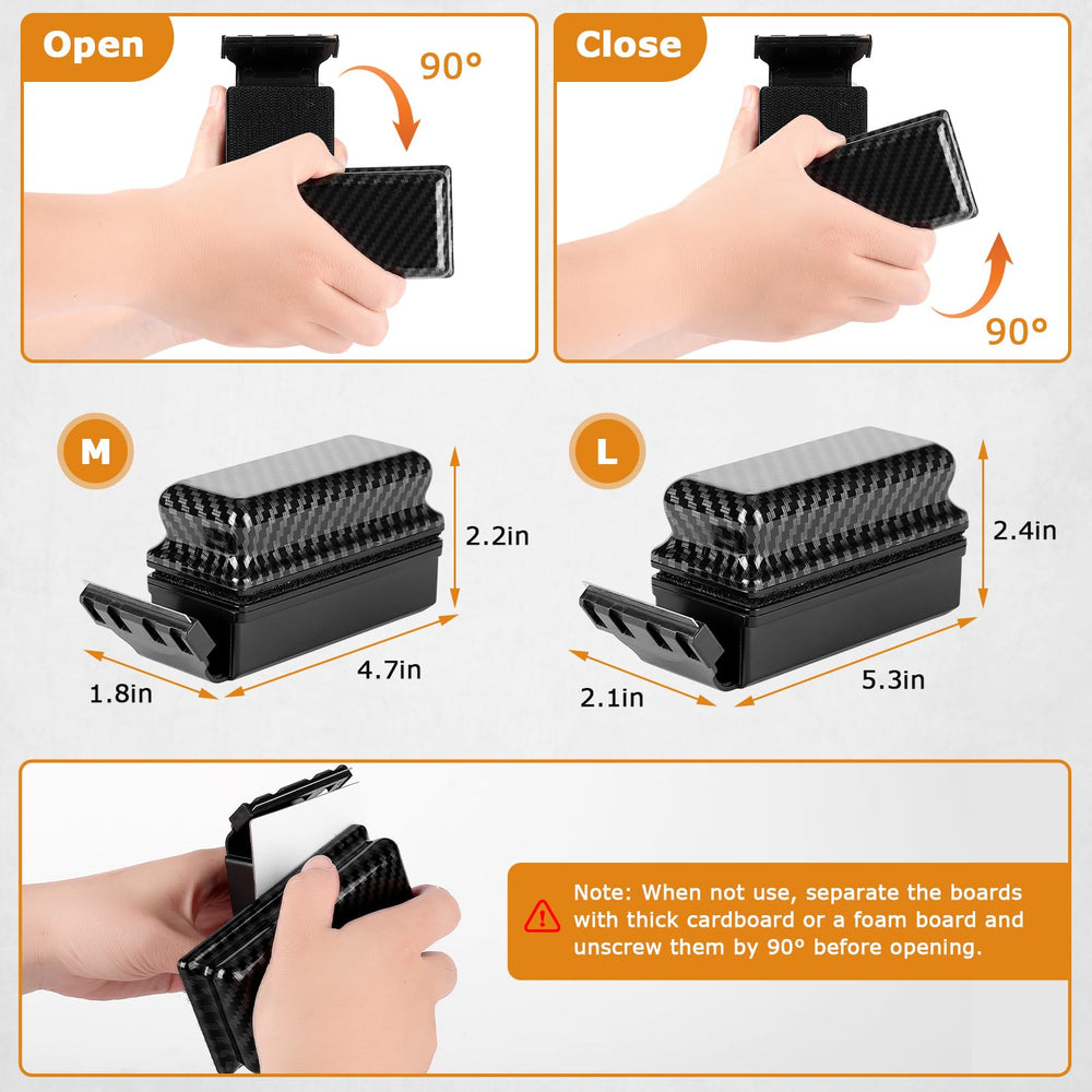hygger easy magnetic cleaning action combines scrubbing and wiping