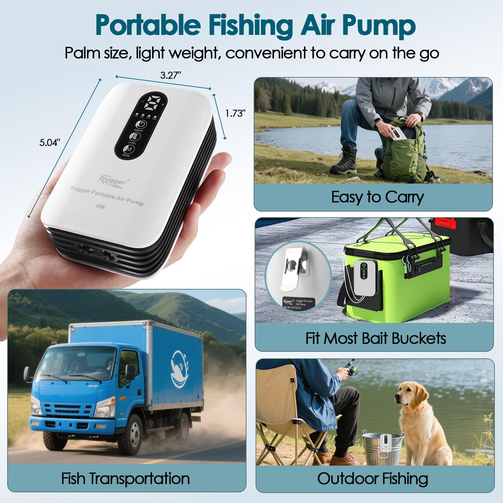 Hygger emergency power switching air pump maintains aeration when power fades.