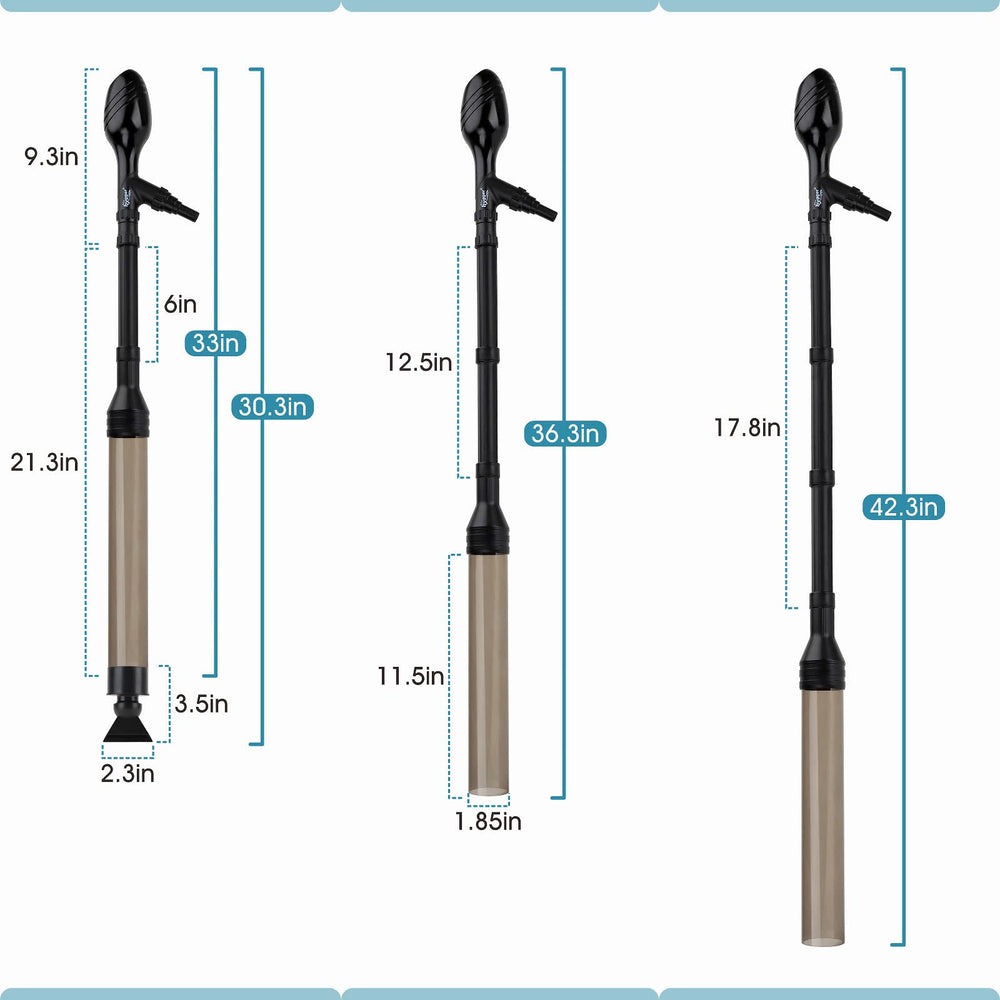Extendable tubes offer flexible configurations for various tanks