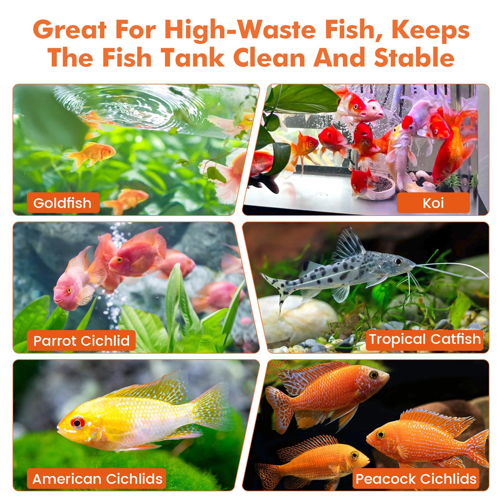 Hygger Bio-Clarifier suitable for freshwater and saltwater tanks.
