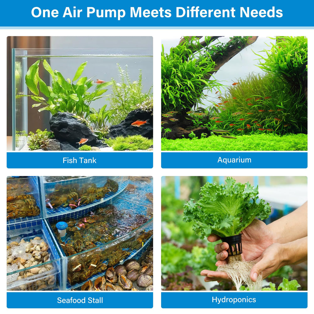hygger hydroponics friendly aerator supports root zone oxygenation