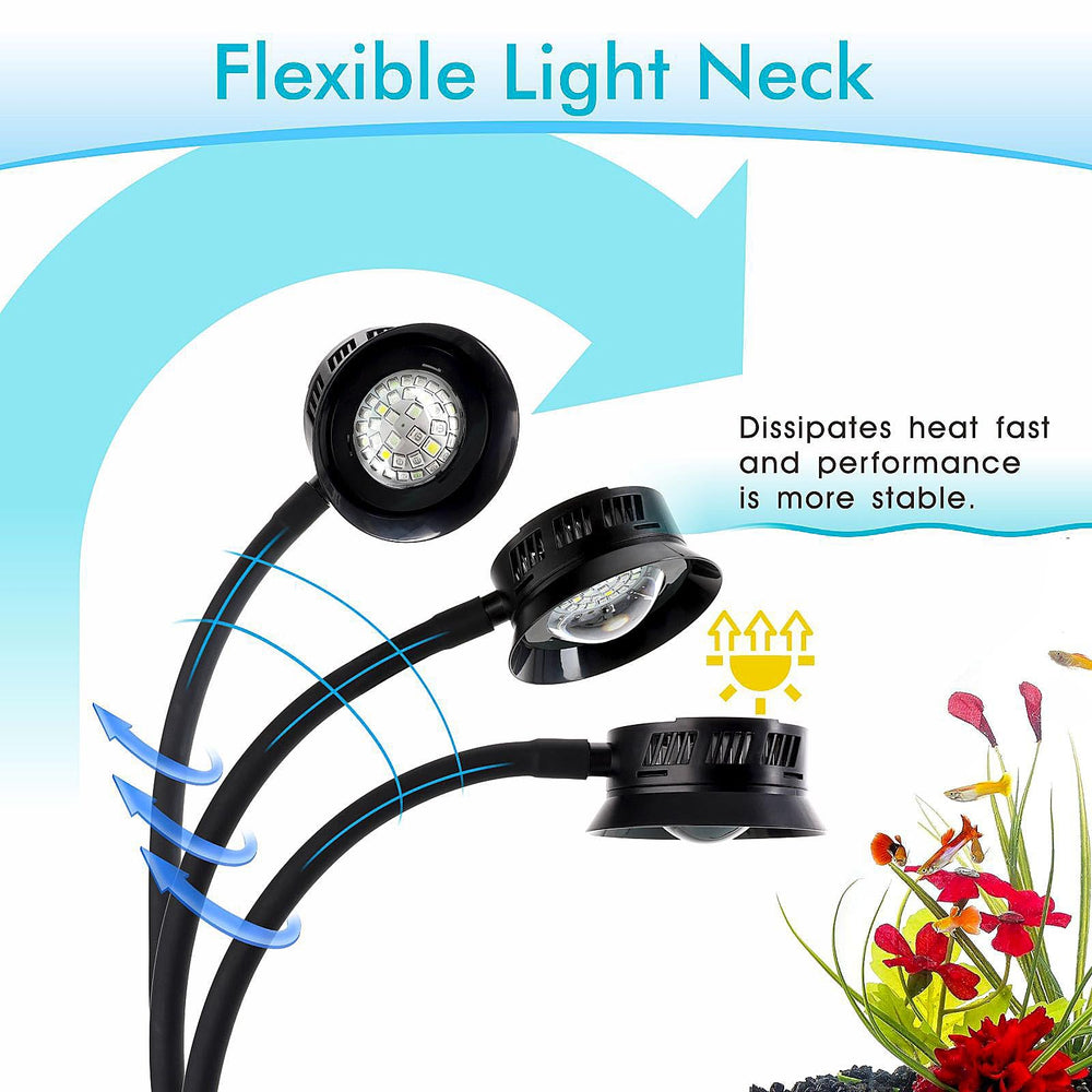 Hygger low-noise heat dissipation system keeps aquarium temperature stable