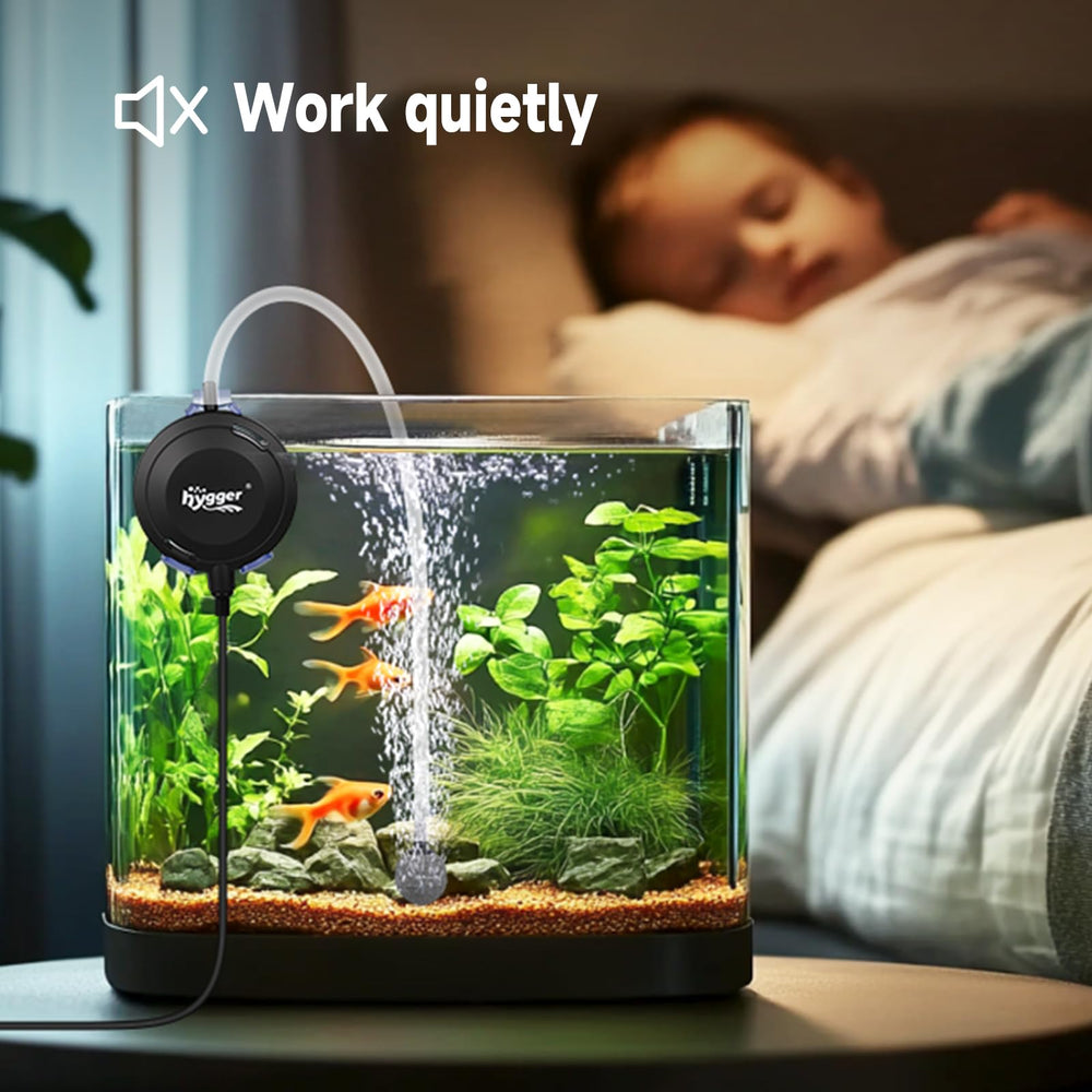 hygger MINI 1.5W operates quietly near desks and bedrooms for calm spaces.