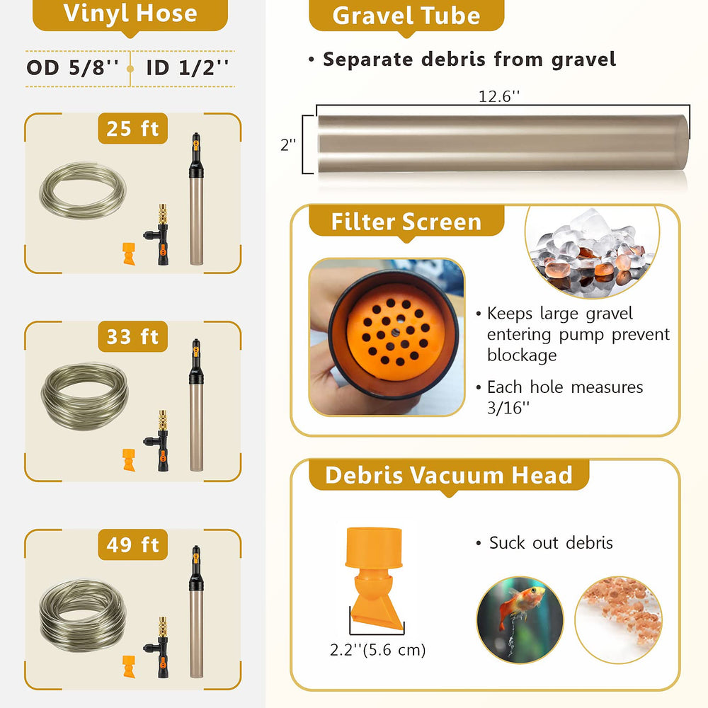 hygger on/off valve lets you control water flow precisely.