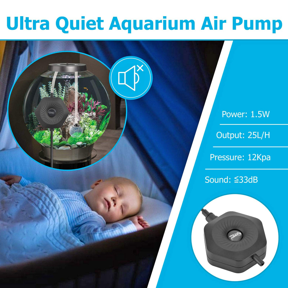 hygger quiet operation stays discreet during night use.