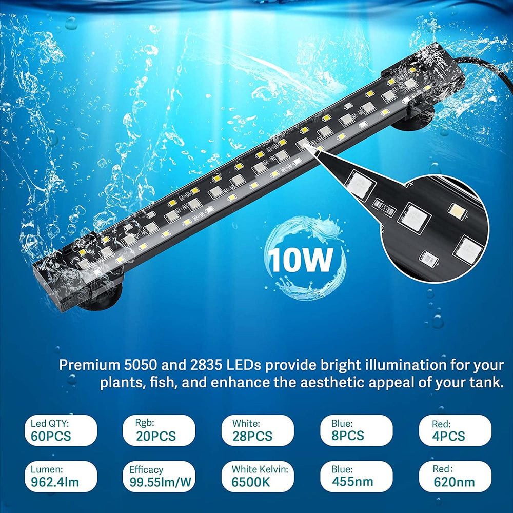 Hygger sunrise to moonlight cycle light for versatile viewing