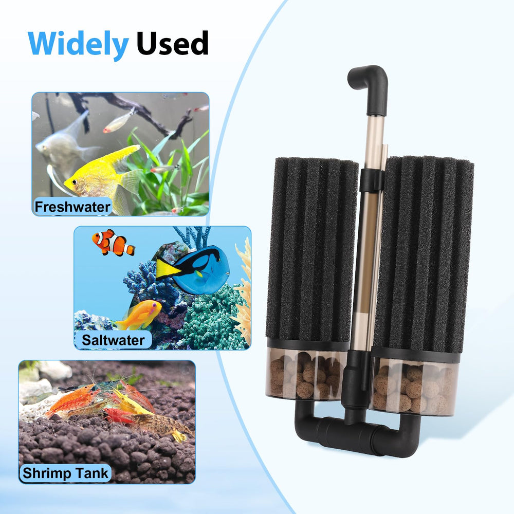 Hygger compatibility note for 10 to 40 and 55 gallon aquariums