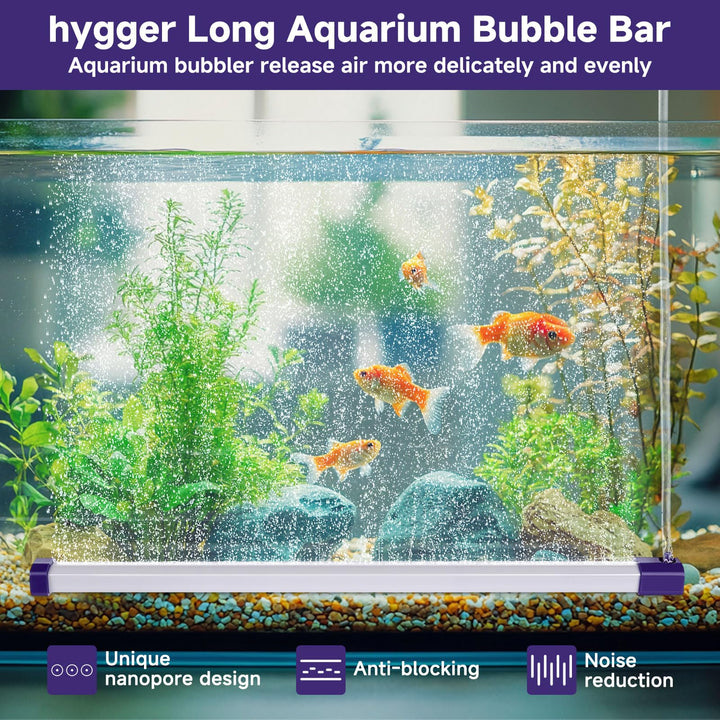 hygger ultra-fine bubbles diffuser for mist-like oxygenation