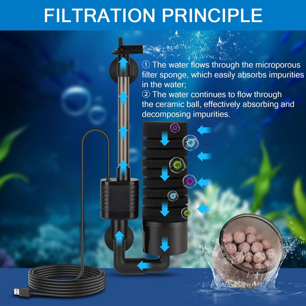Hygger duckbill outlet delivers smooth water flow for calmer tank circulation.