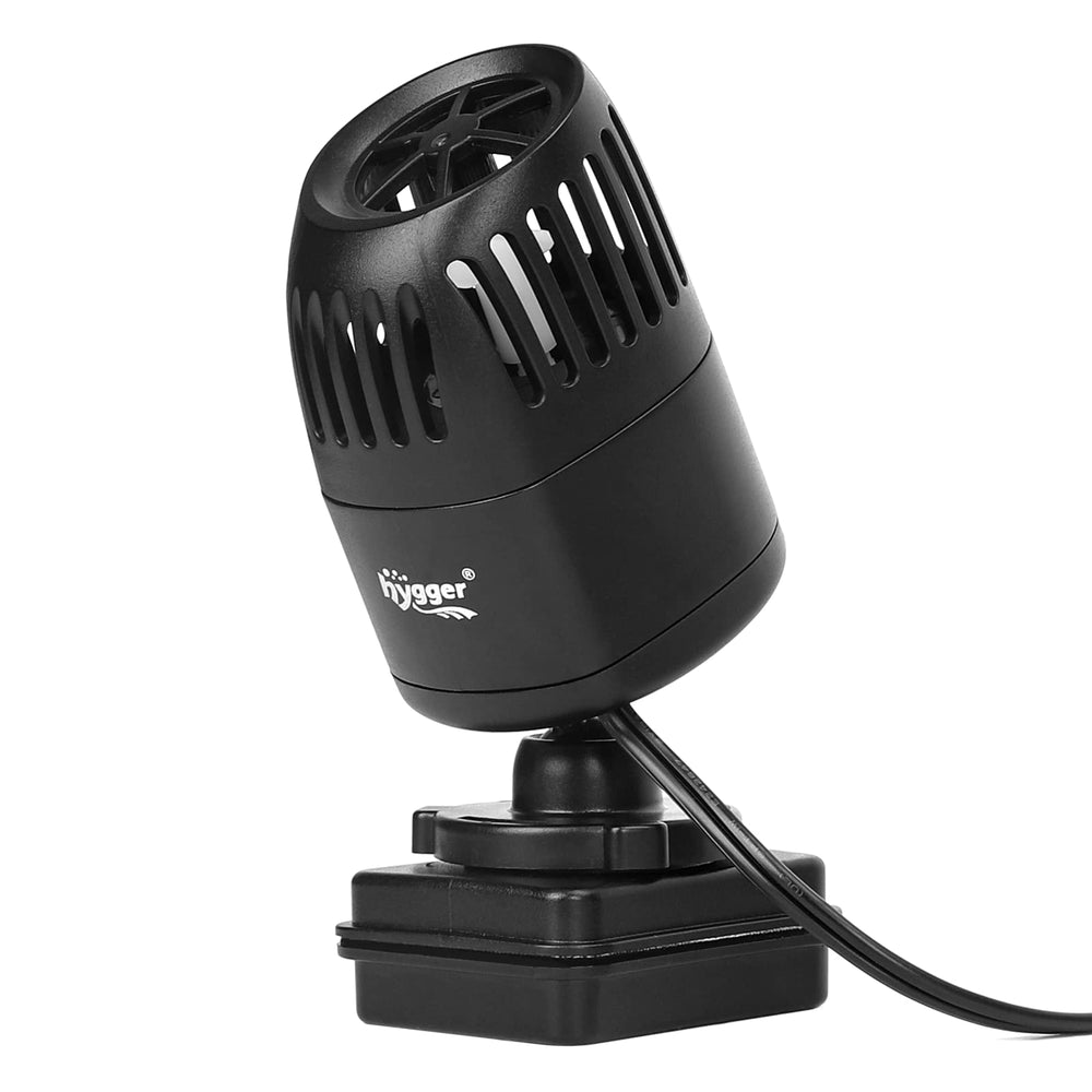 Hygger Wave Maker with 360-degree head for customizable aquarium flow.