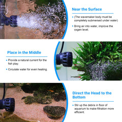 hygger 790 GPH flow pump delivers balanced circulation for healthy aquariums